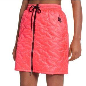 Nike Lab Insulated  Puffer Skirt Neon 'Hot Punch' *Rare*- Large